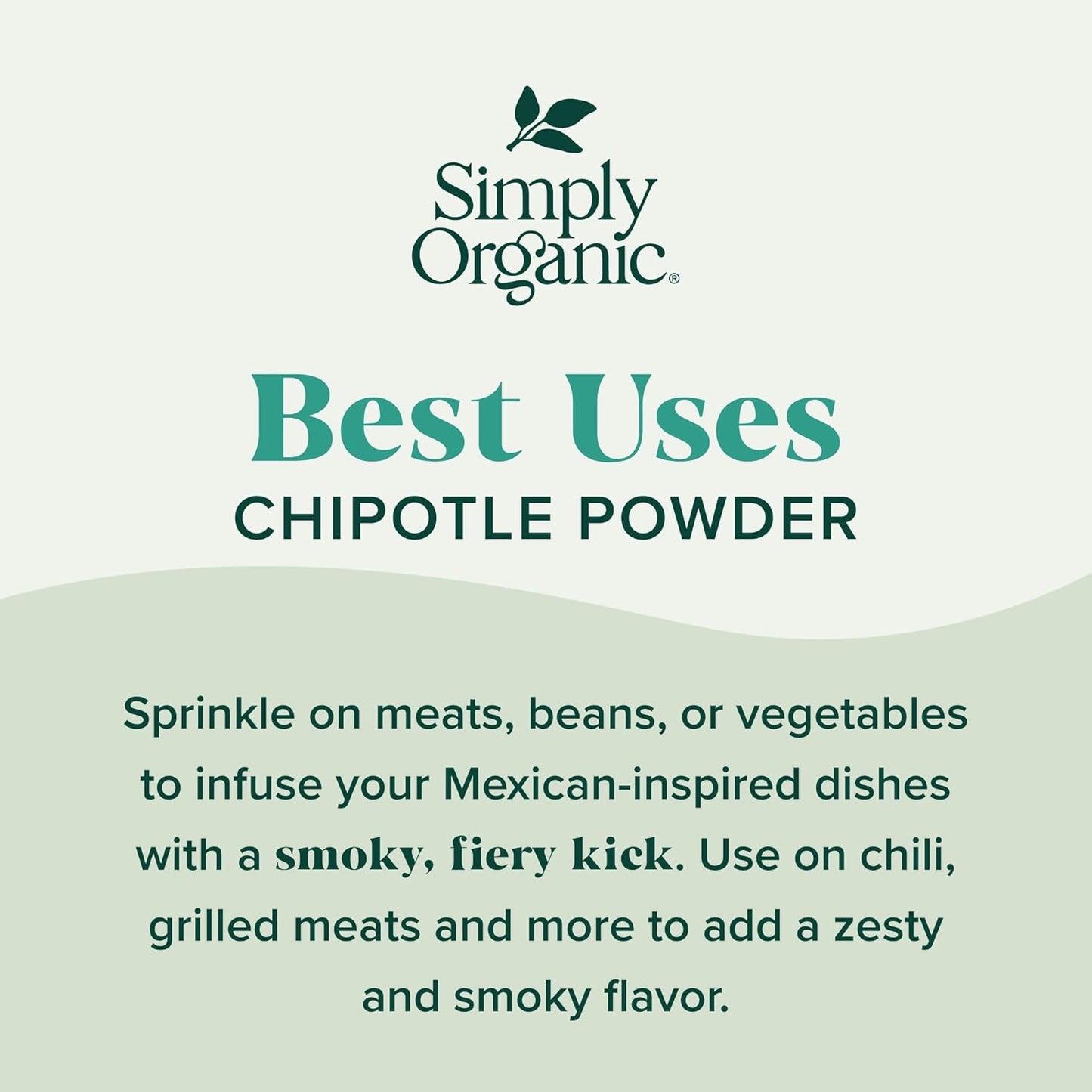 Simply Organic, Chipotle Powder Organic, 2.65 Ounce