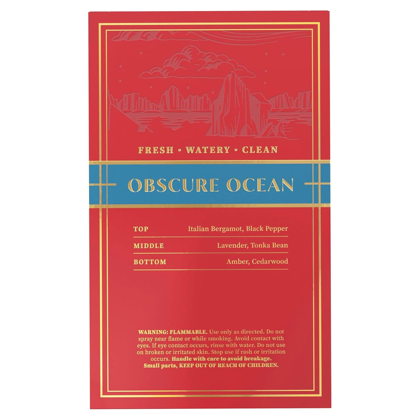 Old Spice Cologne for Men, Premium & Pairable Fragrance Spray, Obscure Ocean with Coastal Citrus & Cedarwood Signature Scent, Masculine & Sophisticated for Day & Night Wear, Eau de Cologne, 3.4 fl oz