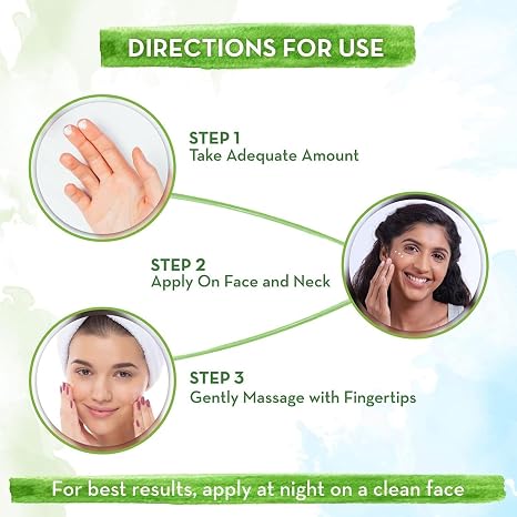 Mamaearth Vitamin C Night Cream for Skin Illumination | Helps Reduce Spots & Replenishes Lost Radiance | Enhances Collagen with Gotu Kola | 1.76 Oz (50g)