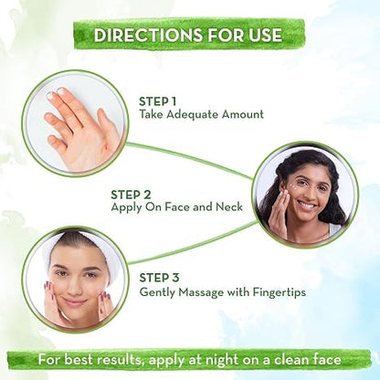 Mamaearth Vitamin C Night Cream for Skin Illumination | Helps Reduce Spots & Replenishes Lost Radiance | Enhances Collagen with Gotu Kola | 1.76 Oz (50g)