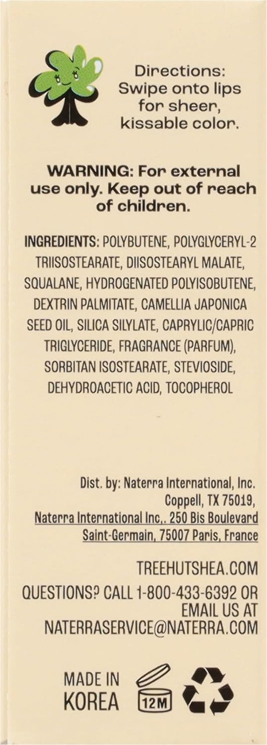 Tree Hut Vanilla Hydrating Lip Oil, Non-Sticky High-Shine Lip Gloss Oil, Moisturizing Formula with Vitamin E & Squalane for Soft, Smooth Lips, 0.11 fl oz