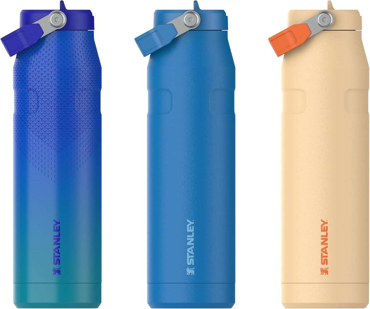 Stanley 1913 Flip Straw Sports Water Bottle 1.06L - Pacific Hypergrip