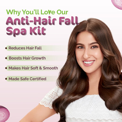 Mamaearth Onion Hair Care Kit - Hair Fall Control with 150ml Onion Oil & Shampoo + Conditioner (250ml Each) | Anti Hair Loss & Growth Formula | 3 Piece Set