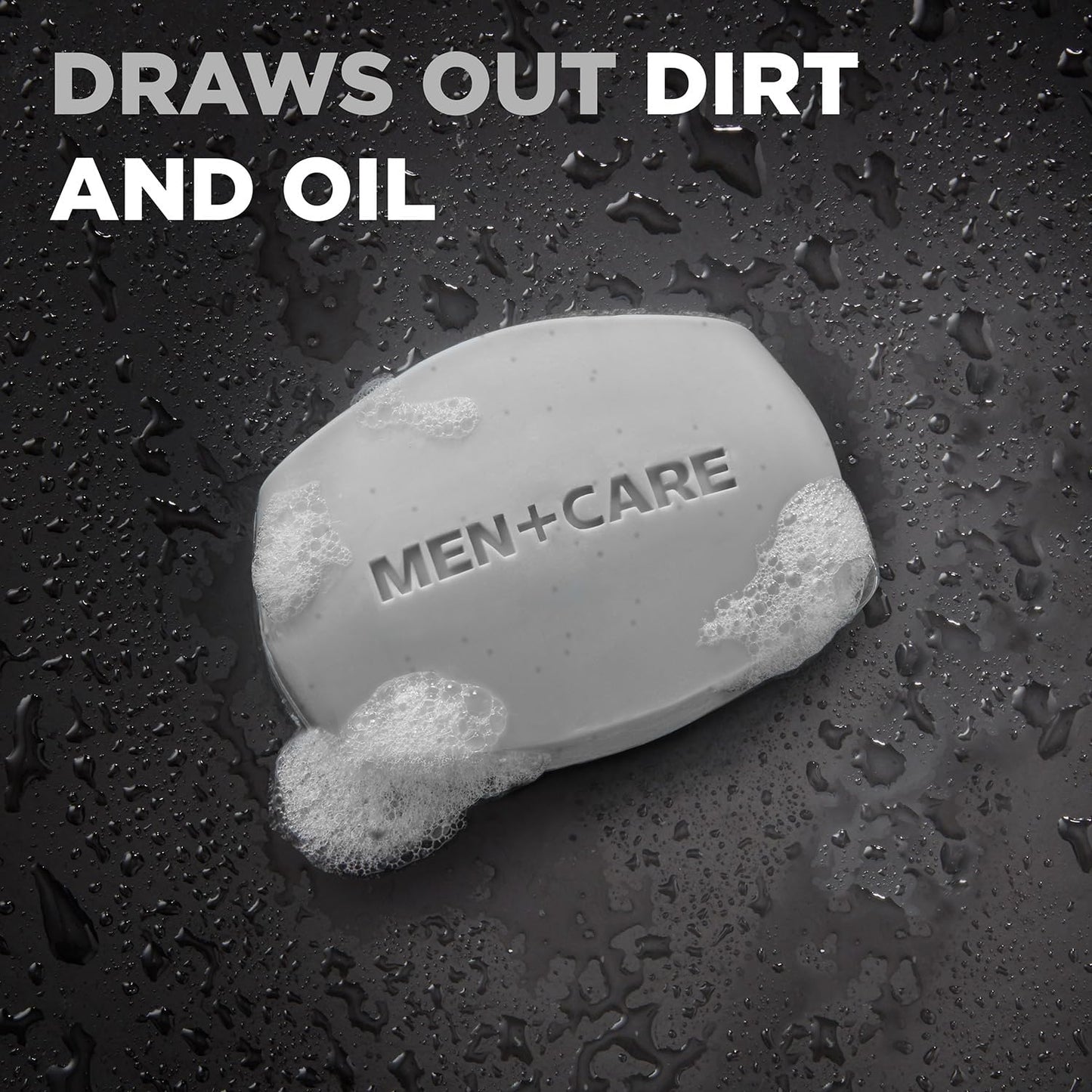 Dove Men+Care Body + Face Bar 2-Pack (12 Bars) – Exfoliating 3-in-1 Charcoal Soap with Clay for Skin Care, Hands & Shaving, 3.75 Oz Ea