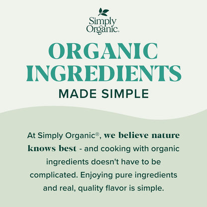 Simply Organic Ground Coriander Seed, Rich, Warm Earthy Yet Fruity Flavor, Bright Aroma, Slight Citrus Undertones, 2.29 Ounce (Pack of 2)
