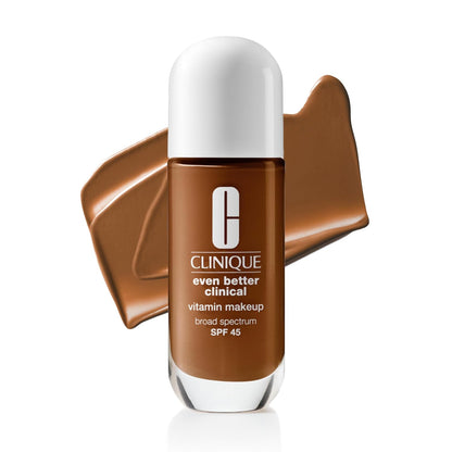 Clinique Even Better Clinical Vitamin Makeup Broad Spectrum SPF 45 With Vitamin C, Vitamin E + Vitamin B3 | Light Coverage + Vibrant Finish