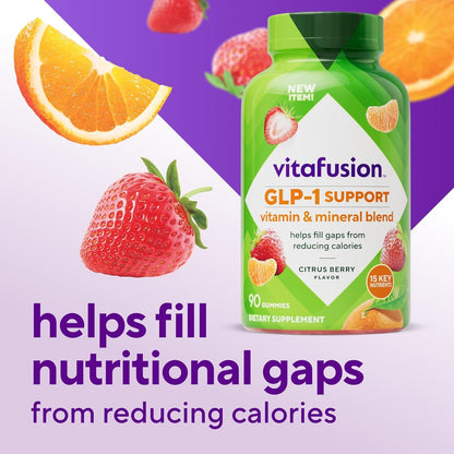 Vitafusion GLP1 Vitamin Supplement Support Gummy | 90 Multivitamin Gummies