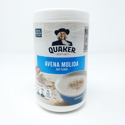 Quaker Oat Flour With Iron, 10.9 Oz, Avena Molida (813508) (Packaging may vary