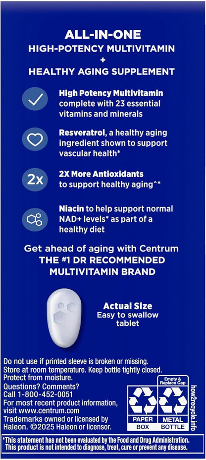 Centrum Age Defy for Men 35 and Over, 60 Tablets