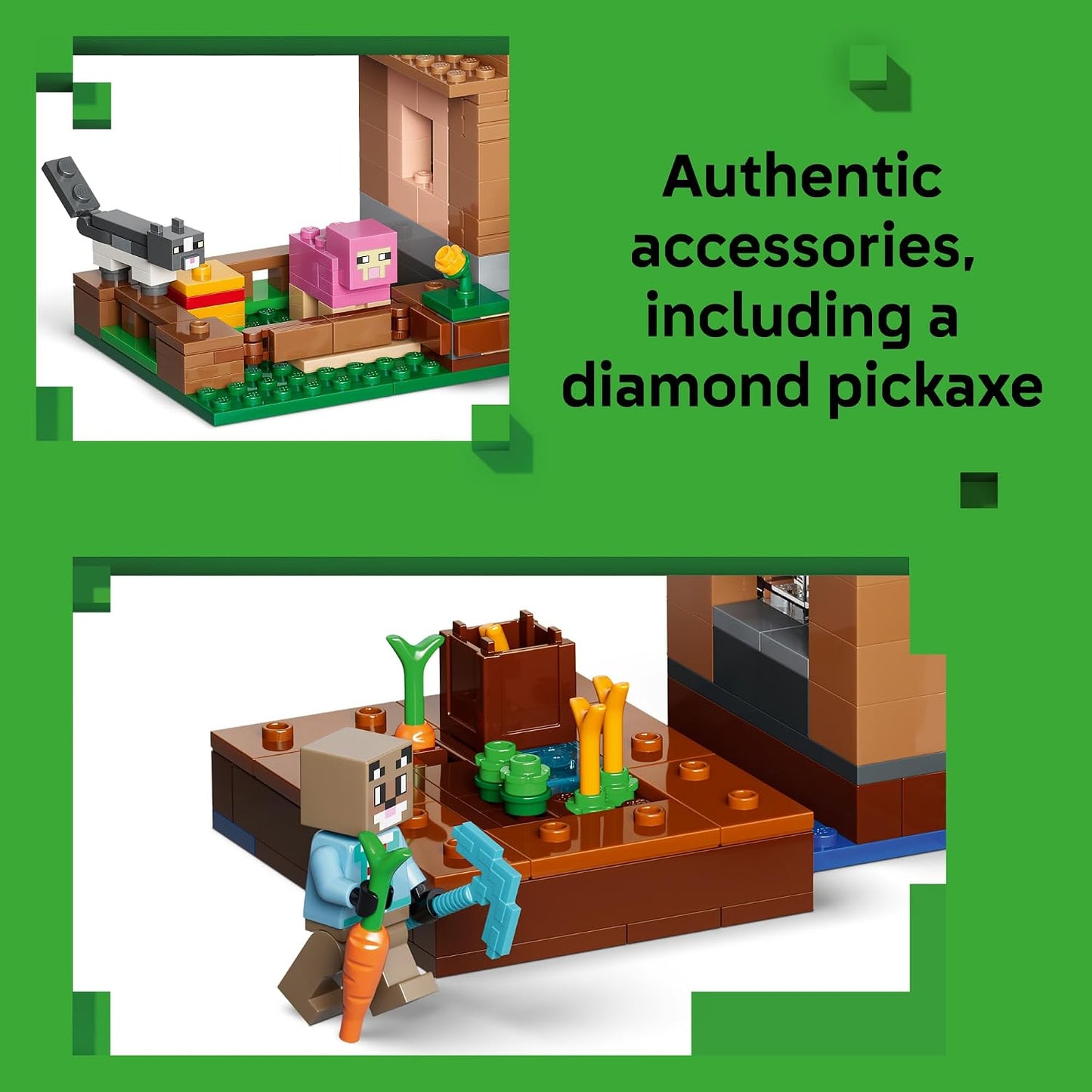 LEGO Minecraft Evoker Village Attack 21596