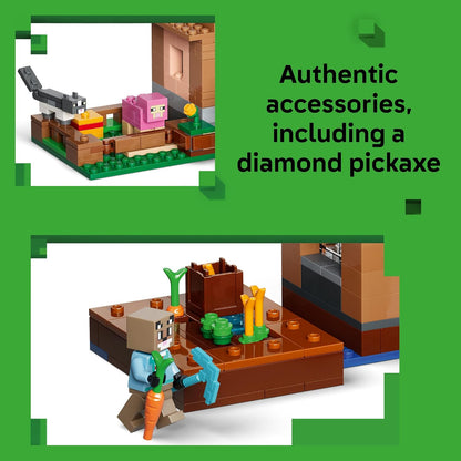 LEGO Minecraft Evoker Village Attack 21596