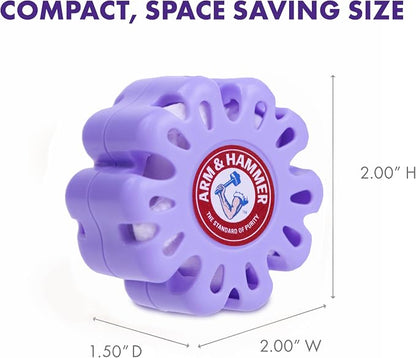 Arm & Hammer OdorBusterz ShapeMATE, Lavender Flower, 4 Count – Decorative Odor Eliminator for Small Spaces