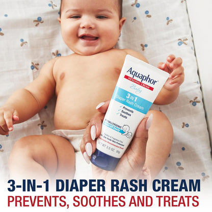 Aquaphor Baby Skin Care Essentials Gift Set, 3 Item Variety Pack