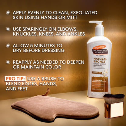 Palmer's Tanning Lotion, Natural Bronze Cocoa Butter Formula, 13.5 Oz