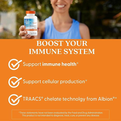 Doctor's Best Chelated Iron Supplement with Ferrochel, 27 mg, 120 Tablets