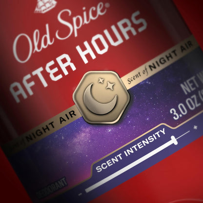 Old Spice Aluminum Free Deodorant for Men, 24/7 Odor Protection, 24/7 Freshness & Lasting Scent, Afterhours with Spice Scent, 3.0 oz (Pack of 3)