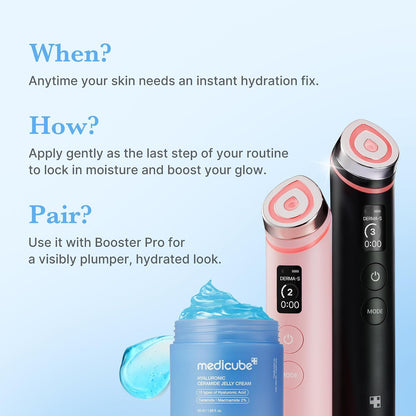medicube Jelly Cream with Hyaluronic Acid for Long-lasting Hydration