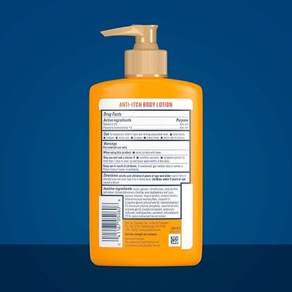 Gold Bond Medicated Anti-Itch Body Lotion, Fast Acting Itchy Skin Relief | Soothe dry skin, medicated lotion for itchy areas, Steroid free, menthol and pramoxine HCl, 5.5 oz