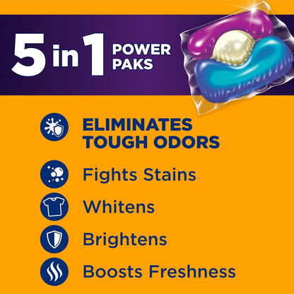 ARM & HAMMER Plus OxiClean Odor Blasters Laundry Detergent Pak, 42 Count