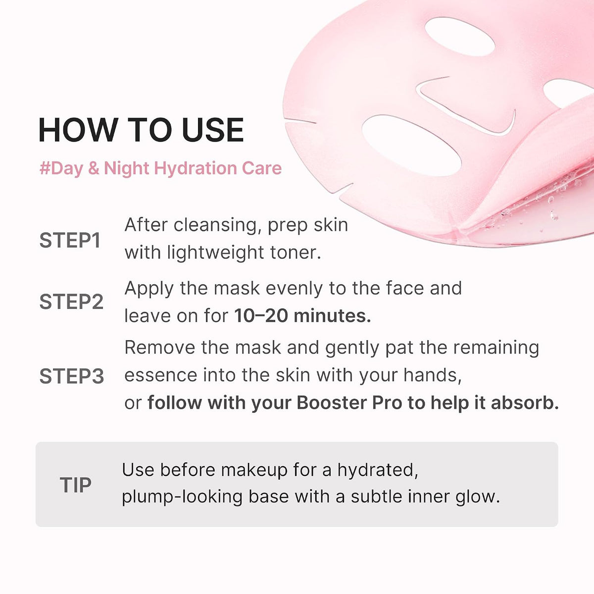 medicube PDRN Pink Peptide Ampoule Sheet Mask 6EA