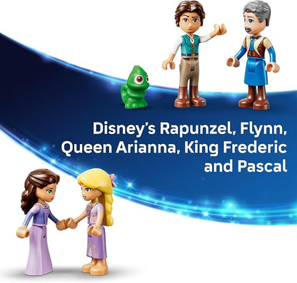 LEGO Disney Princess Rapunzel's Castle 43297 | Building Toys for Girls & Boys, Ages 6+, Princess Castle Playset, Movie Character Figures, 676 pieces, Gift for Birthdays