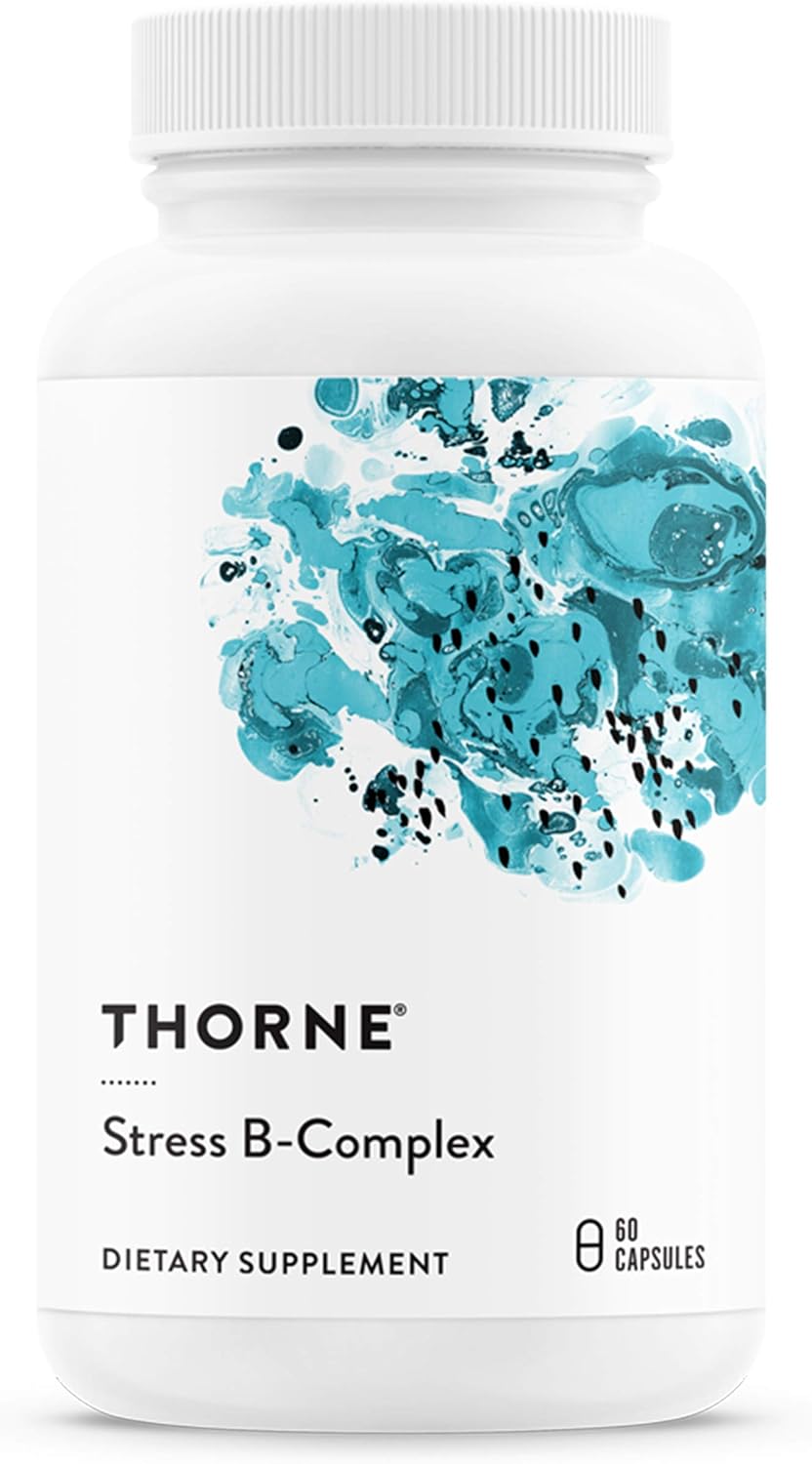 THORNE - Adrenal Support Bundle - Adrenal Cortex and Stress B-Complex - Stress & Immune Management - 60 Servings