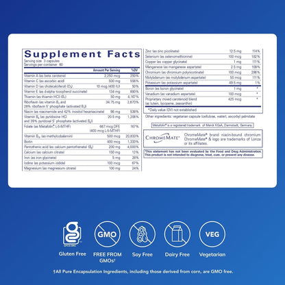 Pure Encapsulations Nutrient 950, 180 Capsules