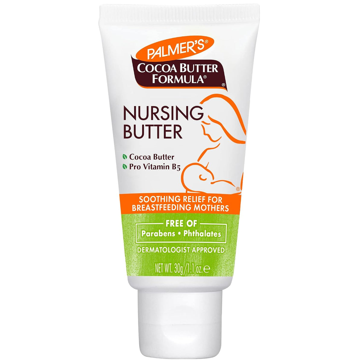 Palmer's Cocoa Butter Formula Nursing Butter, 1.1 Ounce (Pack of 2)