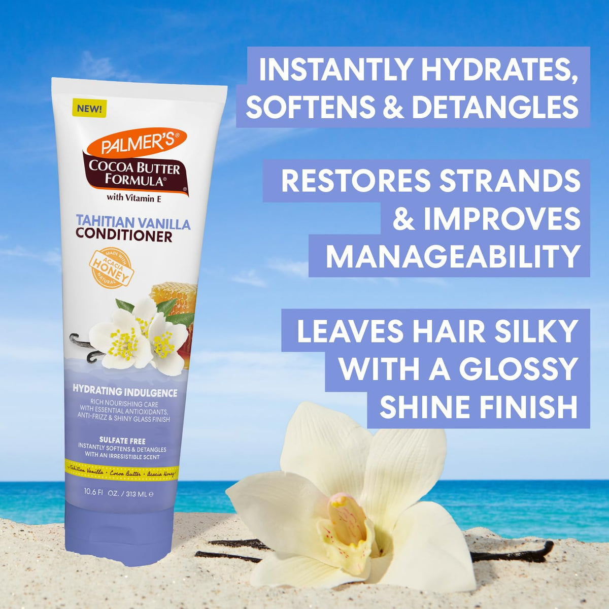 Palmer's Tahitian Vanilla Moisturizing Hair Conditioner (10.6 Fl Oz)