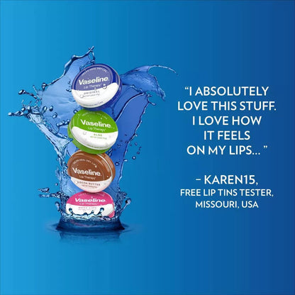 Vaseline Lip Therapy Lip Balm Tin Rosy Lips 0.6 oz 6 Count