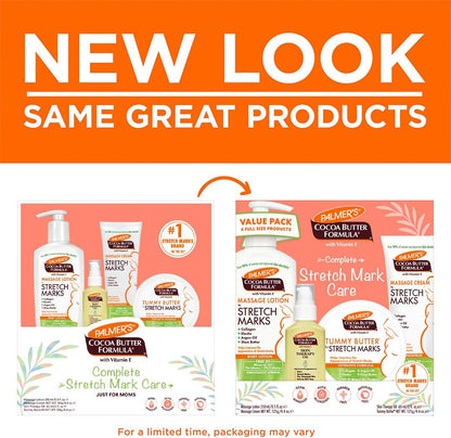 Palmer's Pregnancy Essentials Skin Care Kit, Cocoa Butter Formula (4 Piece)