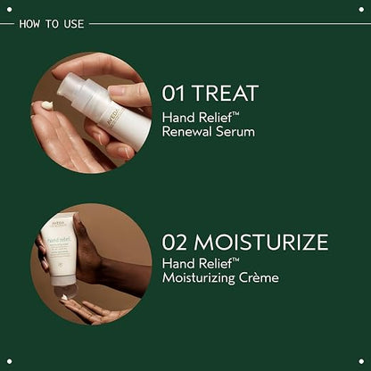 AVEDA Hand Relief Renewal Serum | Hand Treatment Serum for Dry Fine Lines, Visible Texture, 1.5 Fl Oz