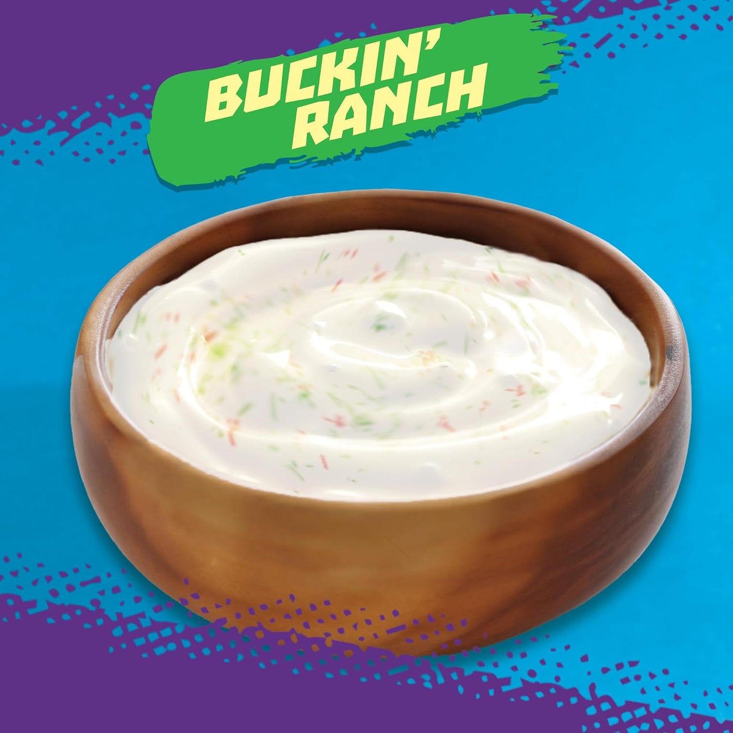 Takis Buckin' Ranch Sharing Size Bag, Ranch Flavored Non-Spicy Zesty Rolled Tortilla Chips (Pack of 2)