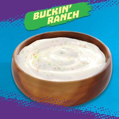 Takis Buckin' Ranch Sharing Size Bag, Ranch Flavored Non-Spicy Zesty Rolled Tortilla Chips (Pack of 2)