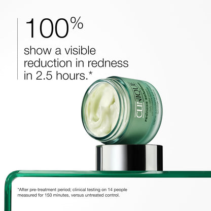 Clinique Redness Solutions Daily Relief Cream with Microbiome Technology,1.7 Fl Oz,(Pack of 2)