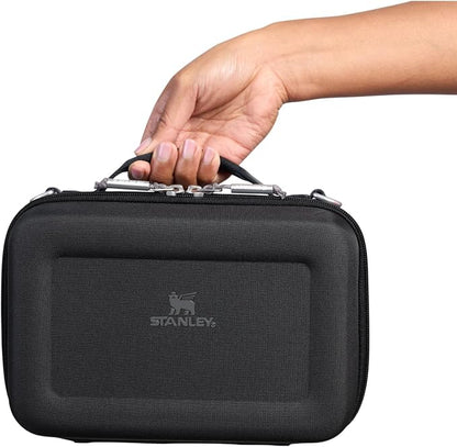 STANLEY All Day Mini Lunch Box | 4.2-quart | EVA Insulated Lunch Bag | Crush Resistant | Adjustable Strap | BPA-Free | Black