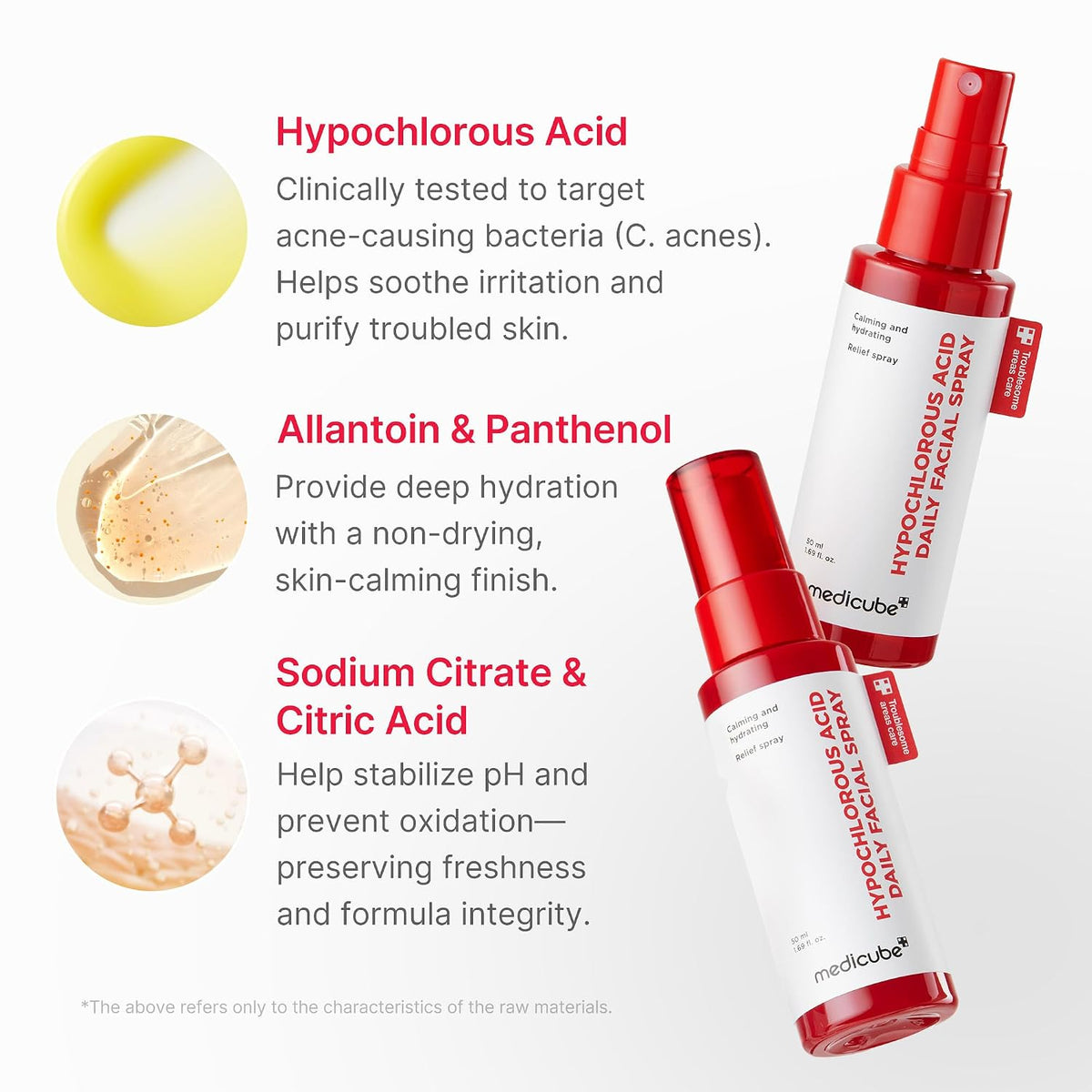 medicube Power Soothing Spray Duo - Hypochlorous Acid Full & Mini Set