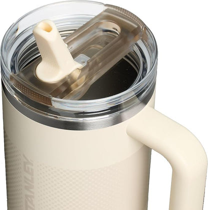 STANLEY Quencher ProTour Flipstraw Tumbler, 40 oz, Cream Fade