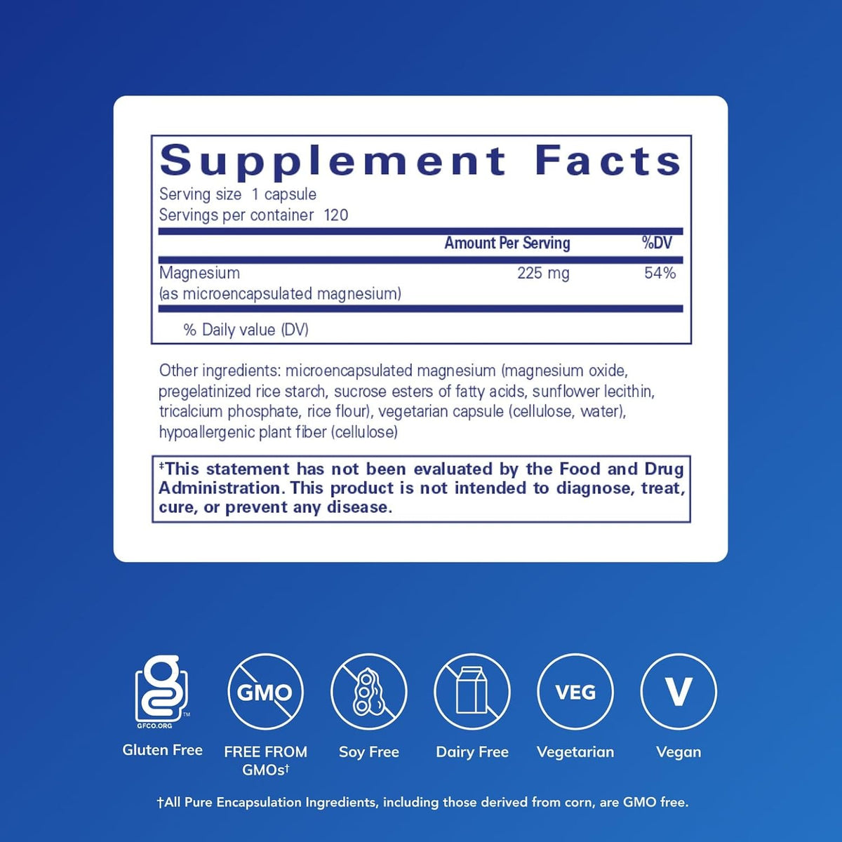 Pure Encapsulations UltraMag Magnesium, 120 Capsules
