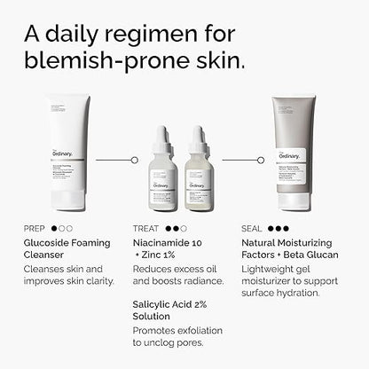 The Ordinary Salicylic Acid 2% Solution, Acne-Fighting Serum for Blemish-Prone Skin
