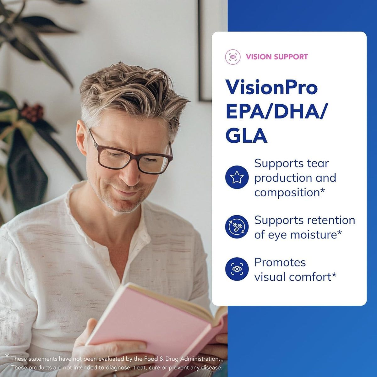 Pure Encapsulations VisionPro EPA/DHA/GLA, 90 Softgel Capsules