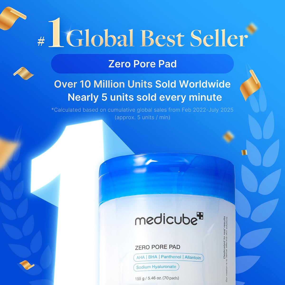 medicube Zero Pore Set - Zero Pore Pads & Exosome Shot 2,000 Spicule Serum