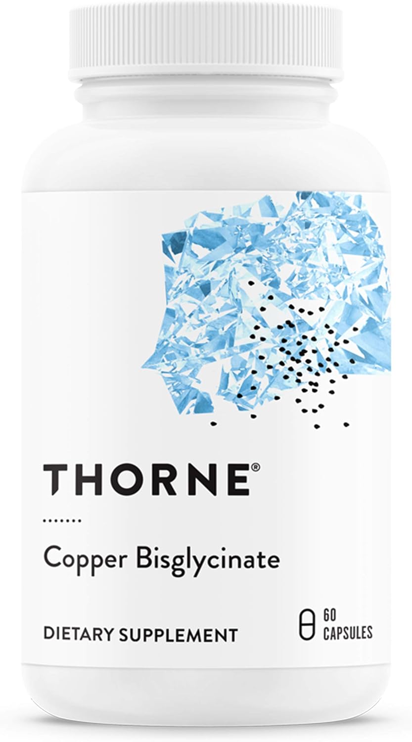 THORNE - Trace Minerals Bundle - Zinc Picolinate and Copper Bisglycinate - Essentials for Wellness - 60 Servings
