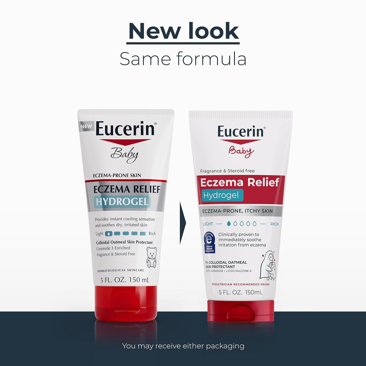 Eucerin Baby Eczema Relief Hydrogel with Colloidal Oatmeal, 5 FL OZ