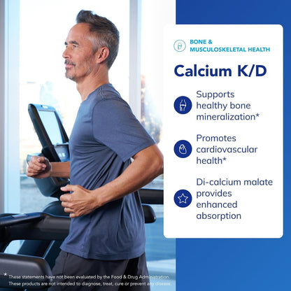 Pure Encapsulations Calcium K/D, 180 Capsules