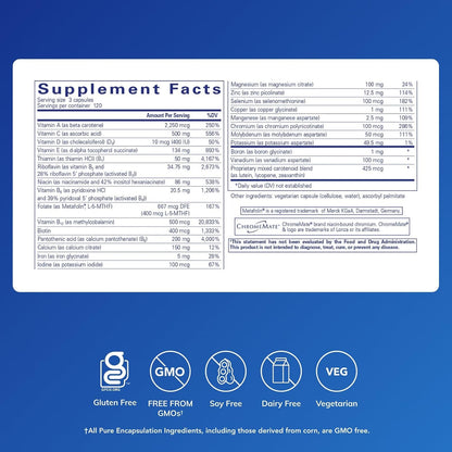 Pure Encapsulations Nutrient 950, 360 Capsules