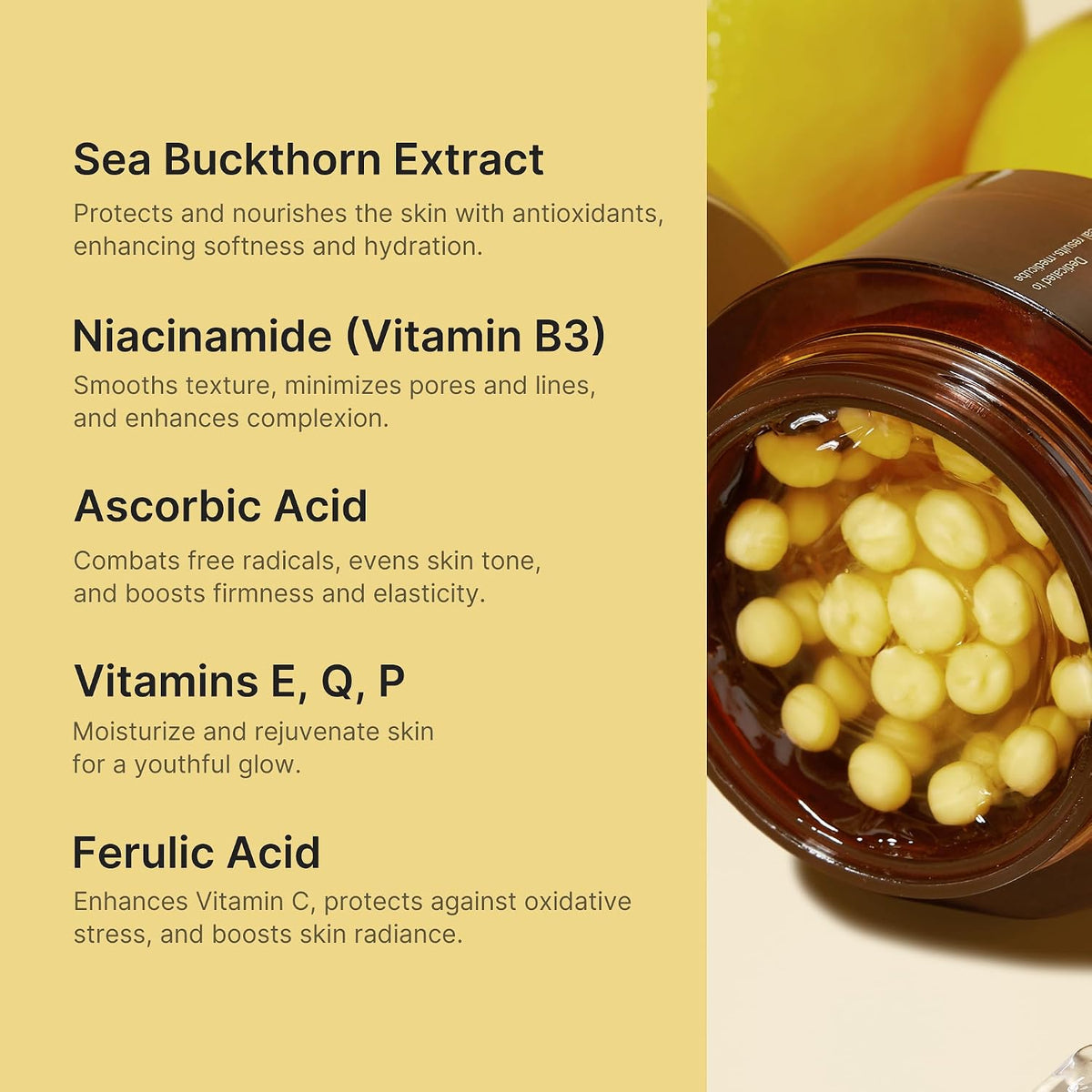 medicube Tone & Firm Moisturizer Duo - Deep Vitamin C & PDRN Capsule Cream