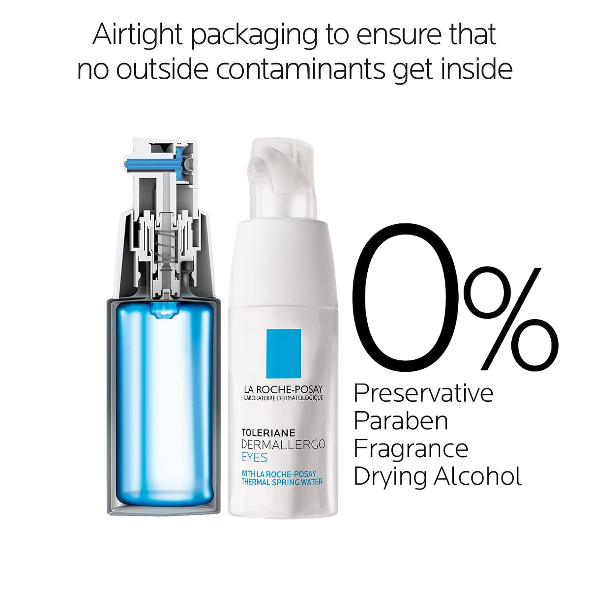 La Roche-Posay Toleriane Dermallergo Eye Cream for Sensitive Skin 0.68oz