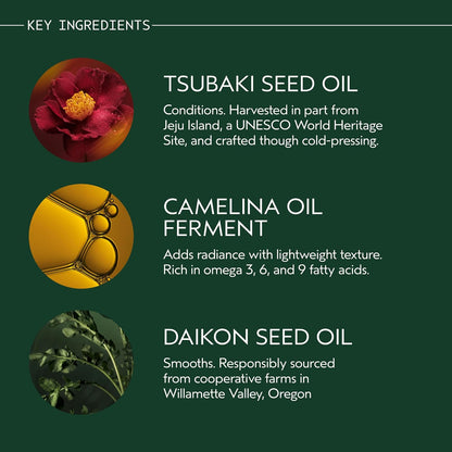 AVEDA Miraculous Oil High-Shine Hair Concentrate | Adds Shine | Up to 24 Hours of Frizz Protection* | Heat Protection | For All Hair Types | Notes of Lavender Ylang Ylang and Petitgrain, 1.7 Fl Oz