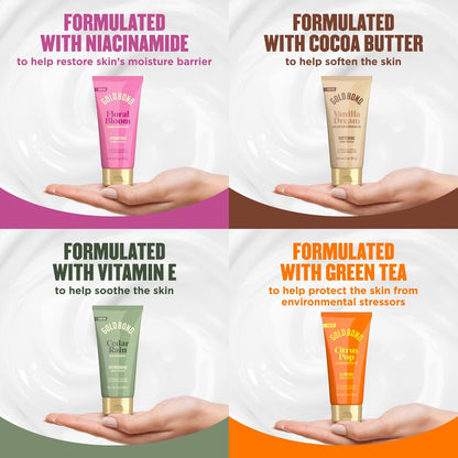 Gold Bond Scented Hand Cream Set, Everyday Hand Cream to Hydrate the Skin, Assorted Scents, 3 oz, 4 pk